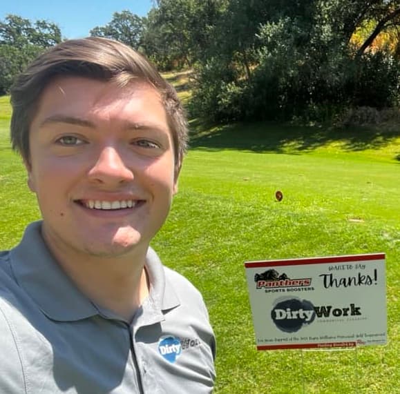 Evan Oelrichs, founder of DirtyWork Commercial Cleaning
